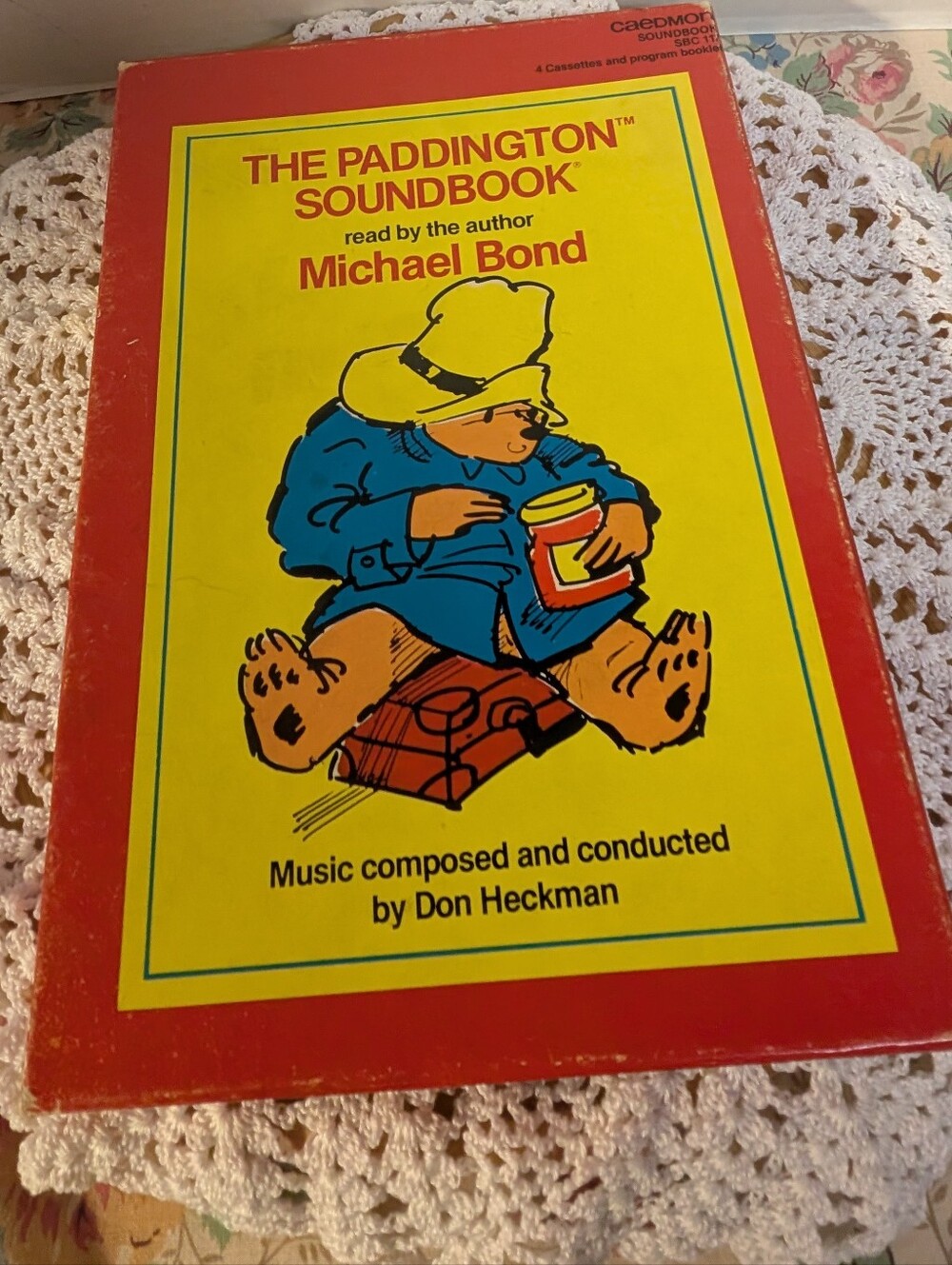 Paddington Bear Cassette Tape Lot 70's 1978, 1978 Lot Of 4 In Original Box